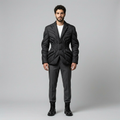 Sculpted Quilted Tailored Blazer with Dimensional Contour Quilting