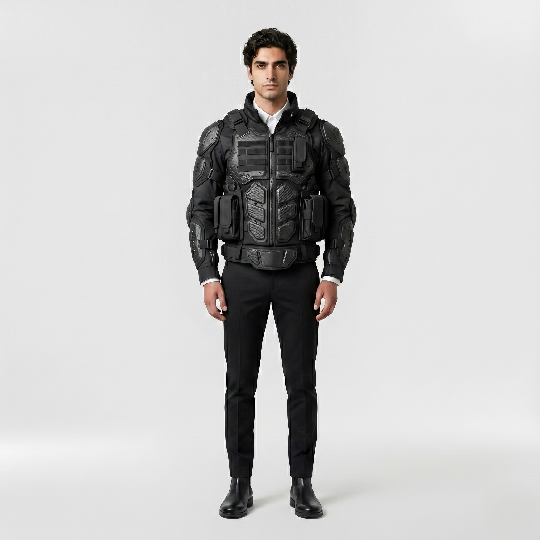 Aegis Core Tactical Armor Jacket with Engineered Panel Construction