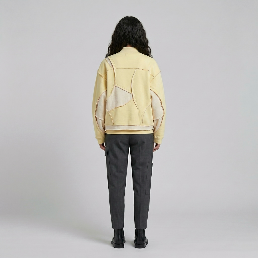 Orbit Seam Utility Bomber with Curved Seam Detailing