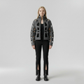 Apex Frame Cutout Jacket with Geometric Panel Cutouts
