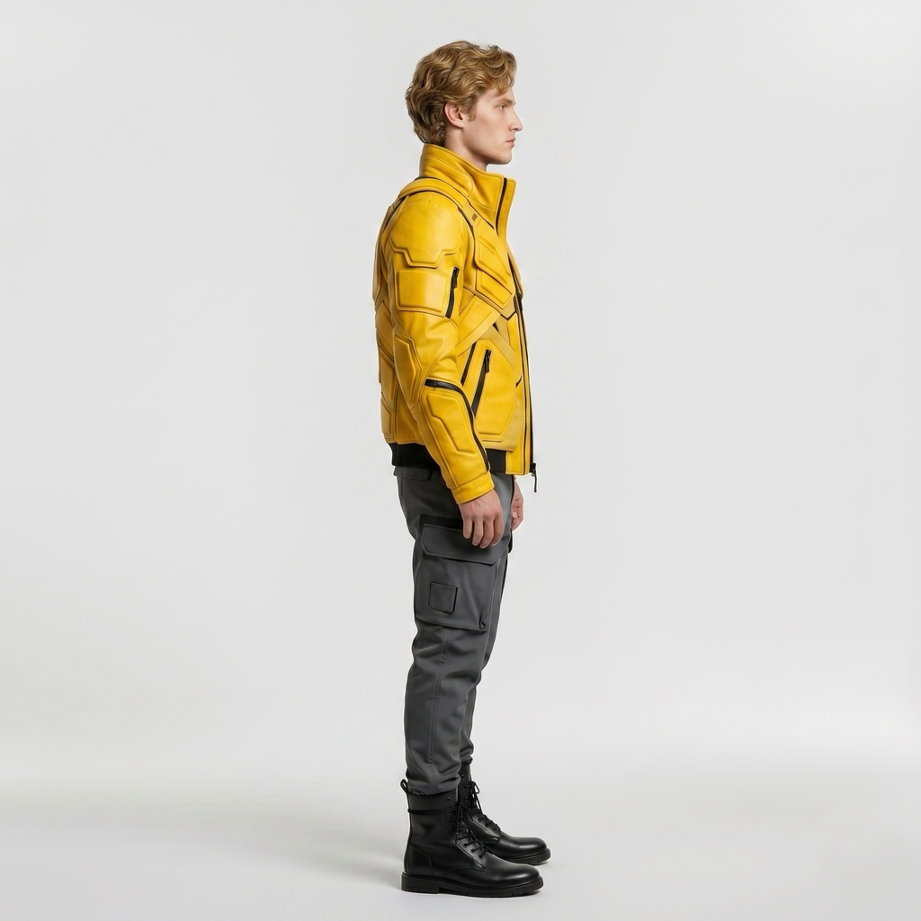 Volt-X Tactical Armor Jacket with Angular Segmented Panels