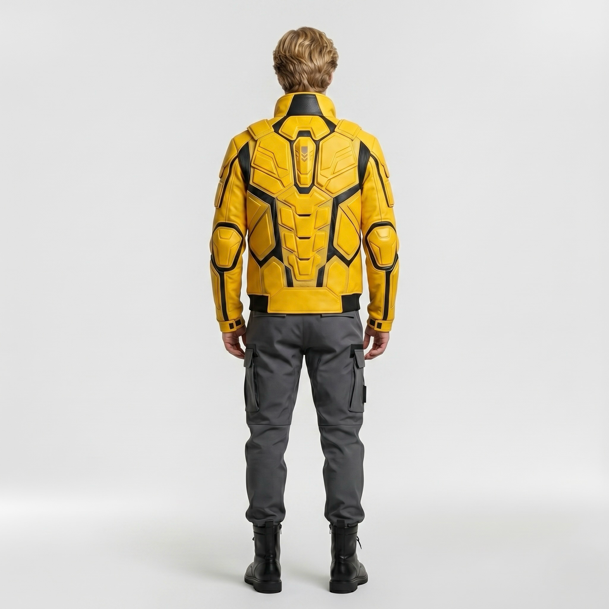 Volt-X Tactical Armor Jacket with Angular Segmented Panels