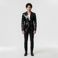 Reflex High-Gloss Patent Blazer with Lacquered Finish