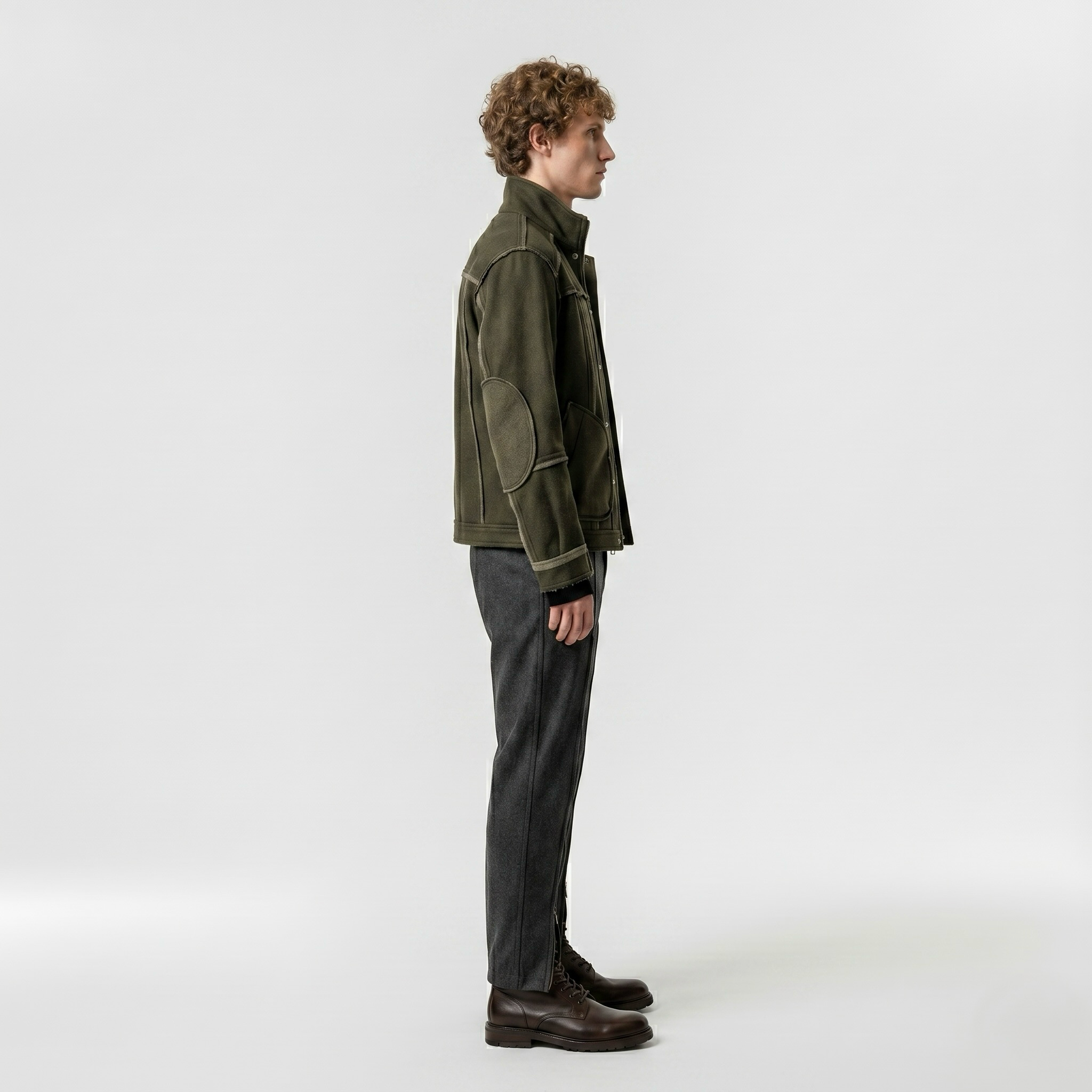 Terrain Edge Utility Jacket with Reinforced Seams and Oversized Pockets